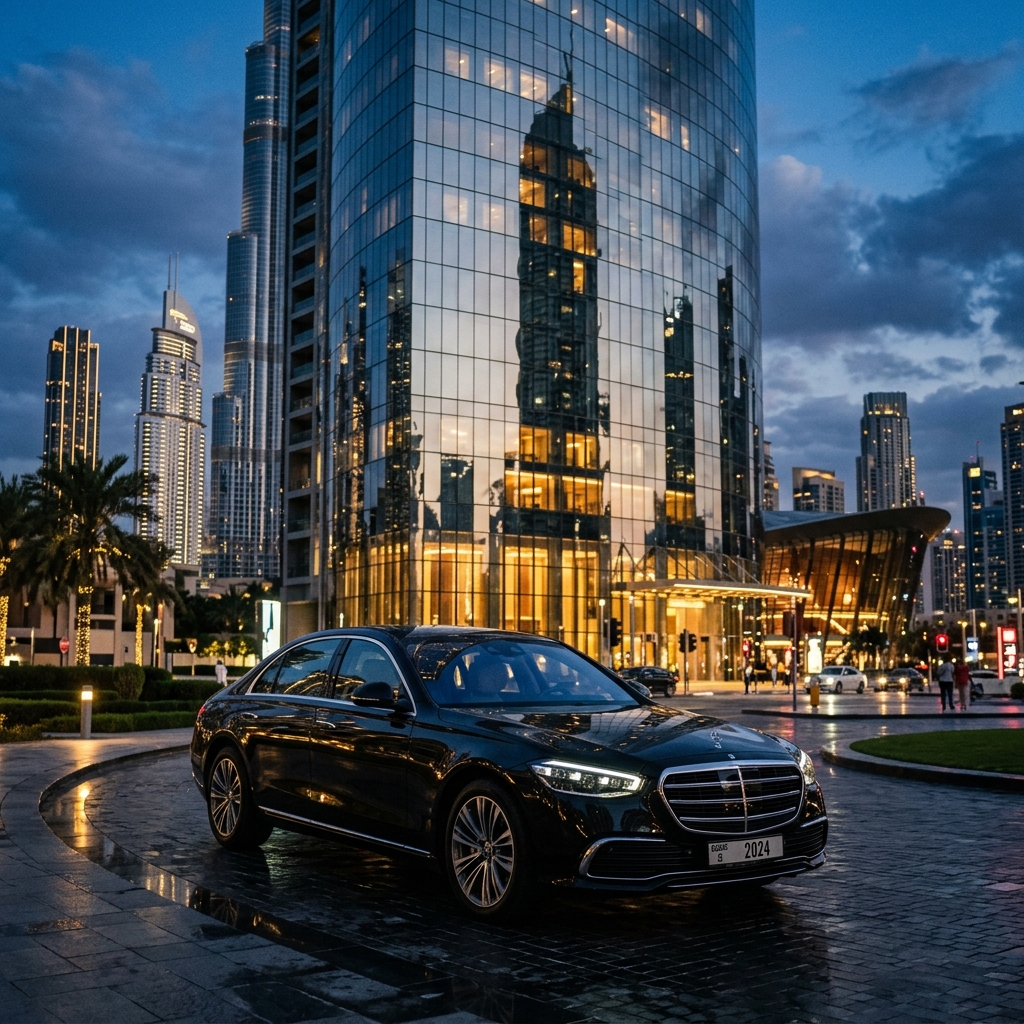 Mercedes S500 interior